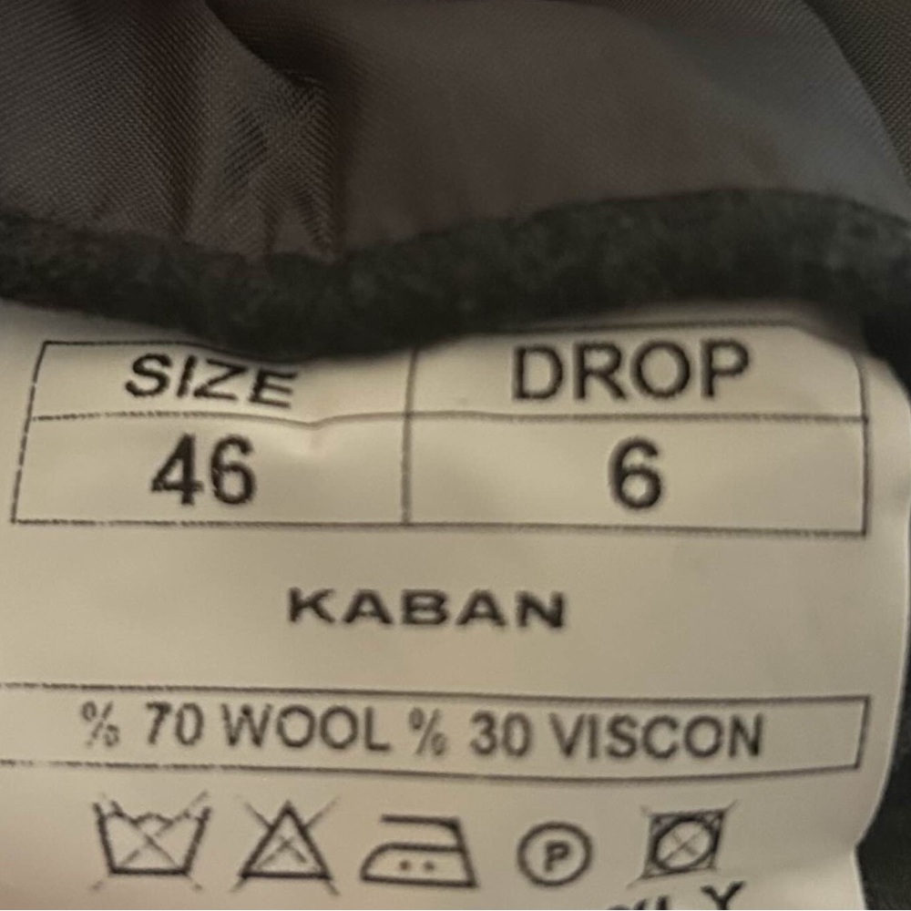 Savira • Wool Coat • Grey Men’s Size 46 (US XL) - Picture 4 of 4